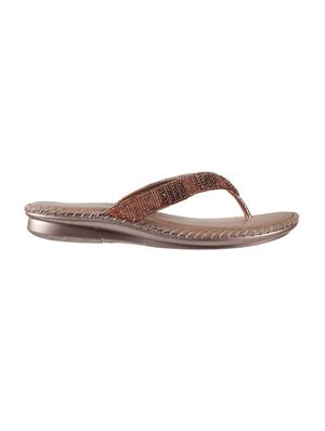 brown leather toe separator sandals - 15339447 - Standard Image - 2