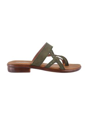 green one toe sandal - 15339519 - Standard Image - 2