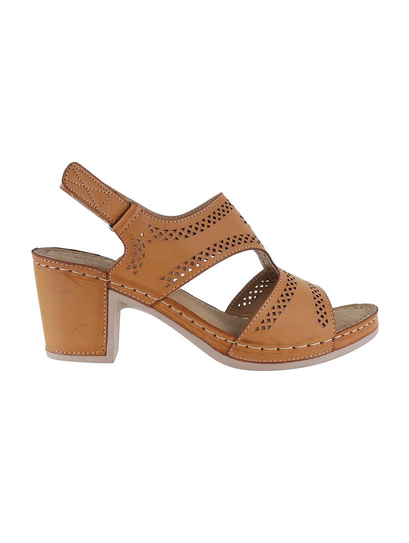 brown back strap sandals - 15339721 - Zoom Image - 2