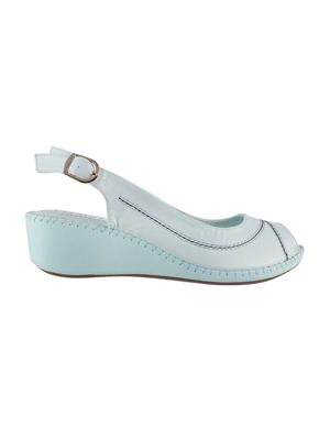 light blue back strap wedges - 15339738 - Standard Image - 2