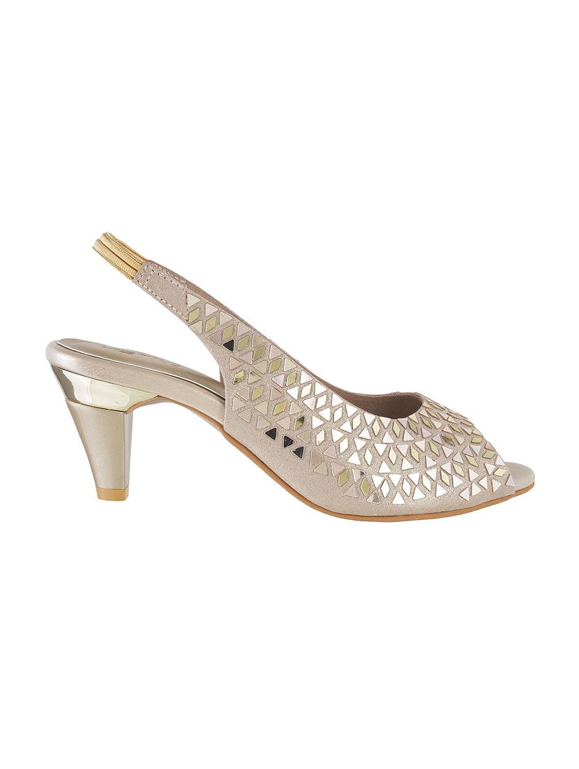 beige back strap sandals - 15339780 - Zoom Image - 2