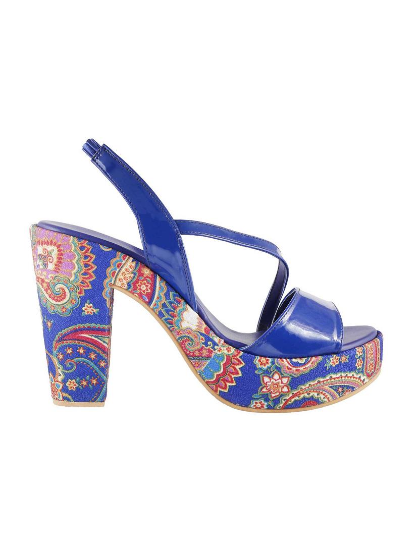 blue back strap sandals - 15339786 - Zoom Image - 2