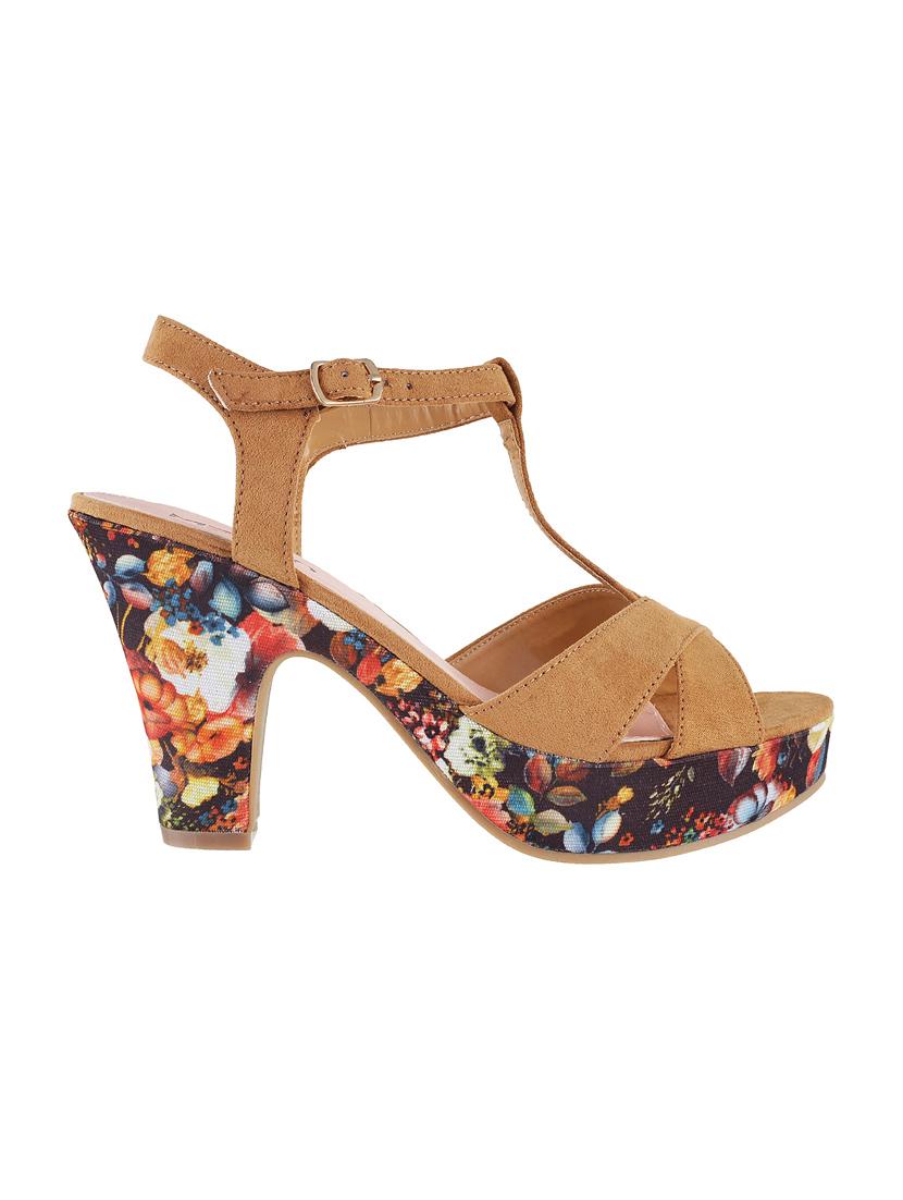 brown back strap sandals - 15339797 - Zoom Image - 2