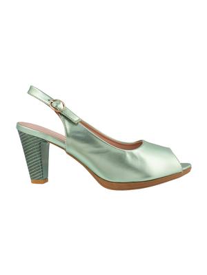 green back strap sandals - 15339803 - Standard Image - 2