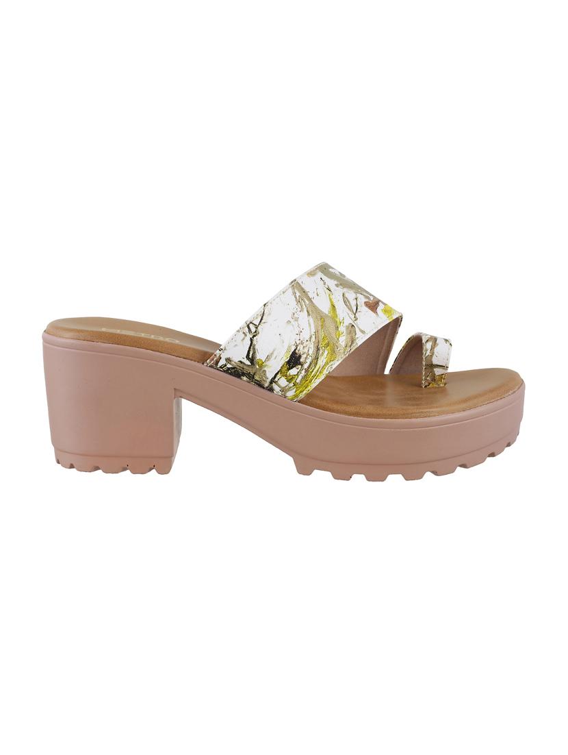 white one toe sandals - 15339832 - Zoom Image - 2