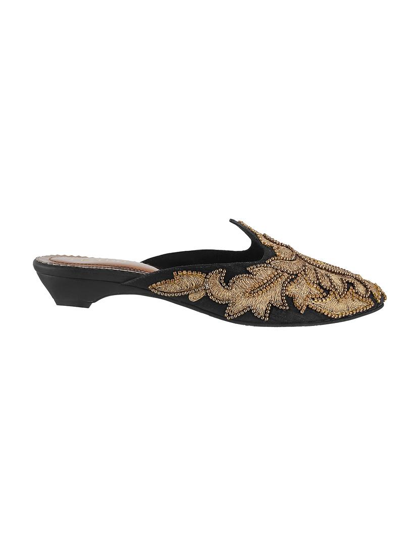 black mules slip on sandals - 15339911 - Zoom Image - 2