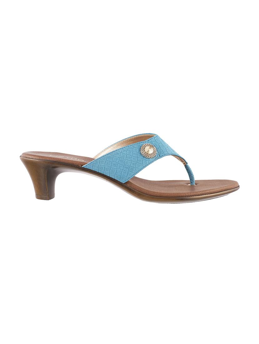light blue toe separator sandals - 15340001 - Zoom Image - 2