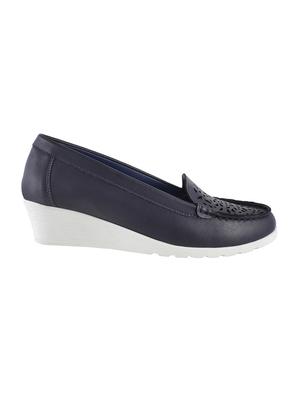 navy slip on loafers - 15340021 - Standard Image - 2