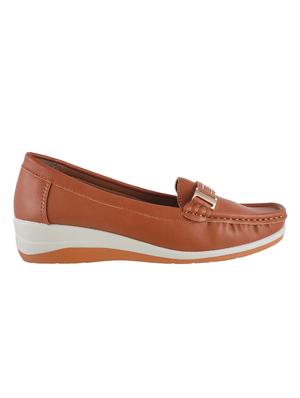 tan slip on wedges - 15340040 - Standard Image - 2
