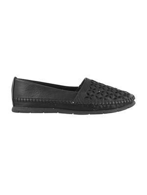 black slip on loafers - 15340045 - Standard Image - 2