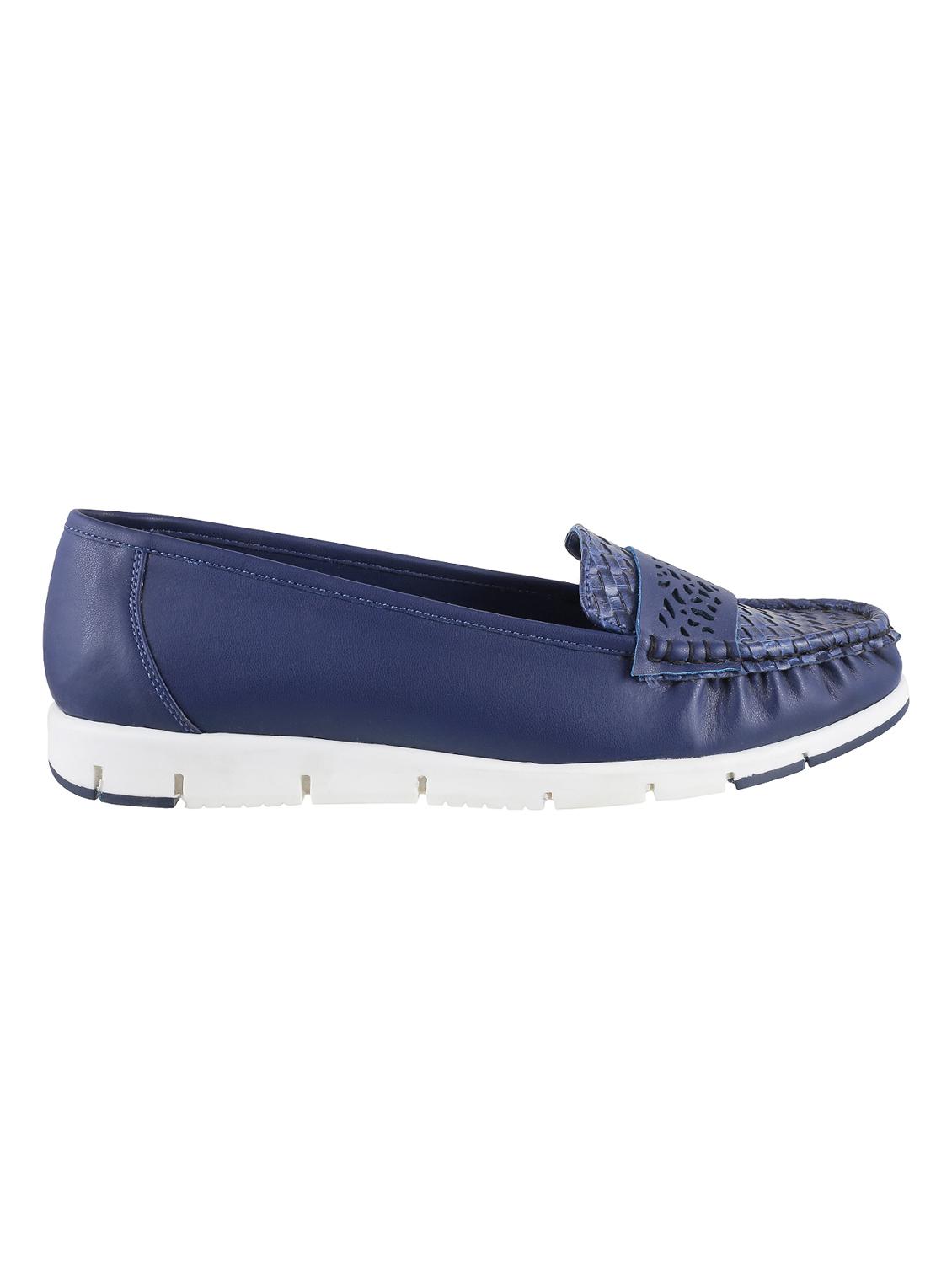 navy slip on loafers - 15340048 - Zoom Image - 2