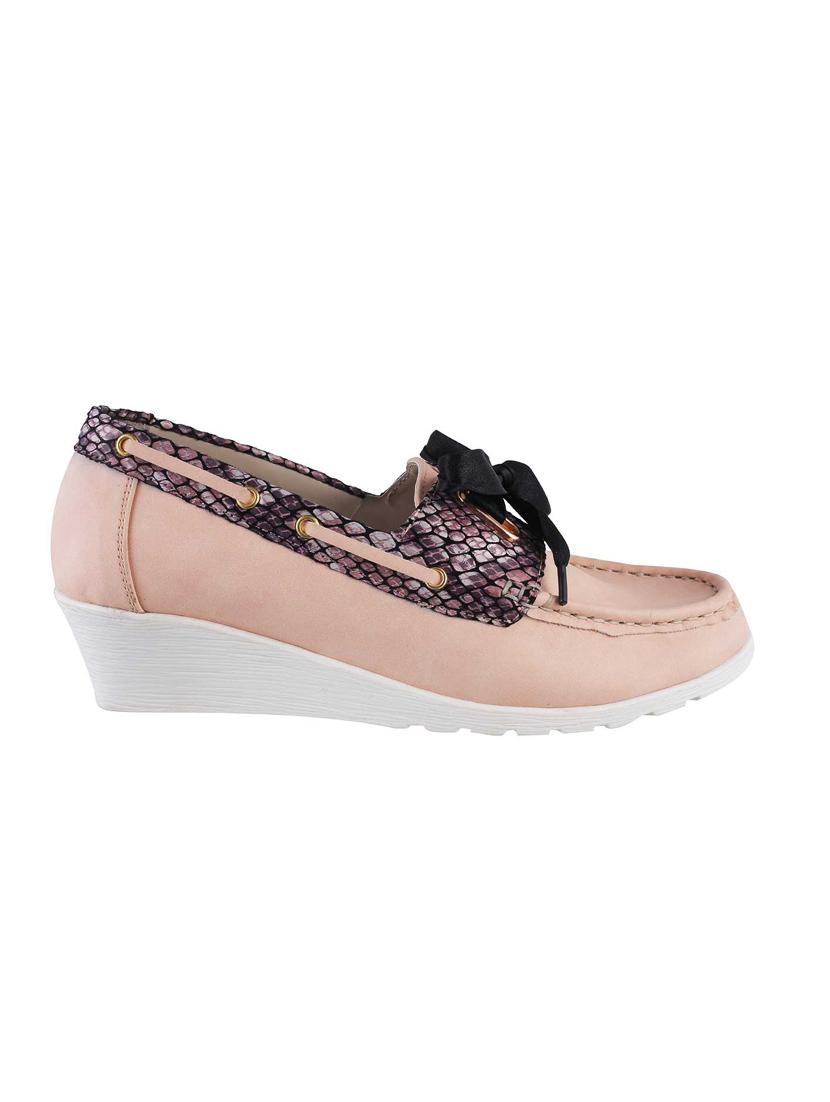 pink slip on loafers - 15340052 - Zoom Image - 2