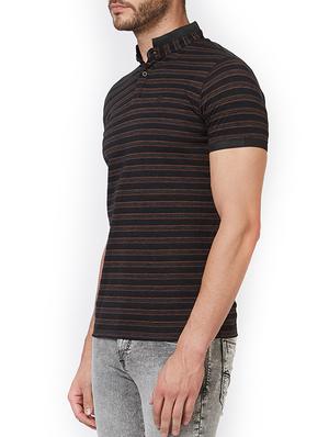 black cotton t-shirt - 15340252 - Standard Image - 2