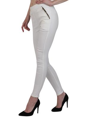 solid white jegging - 15340970 - Standard Image - 2