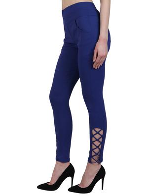 high waist criss-cross jegging - 15340993 - Standard Image - 2