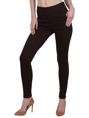 mid waist solid jegging - 15340997 - Standard Image - 2