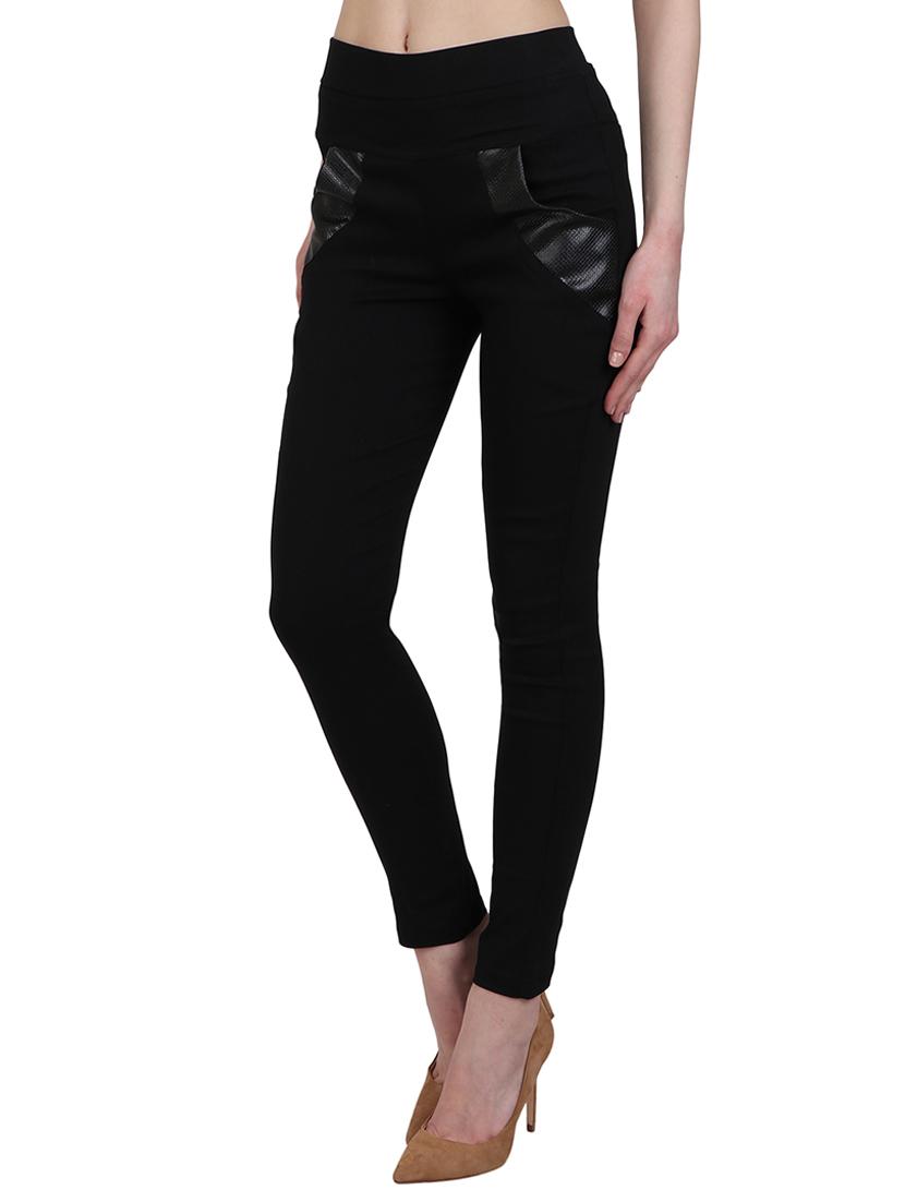 high waist solid jegging - 15341001 - Zoom Image - 2