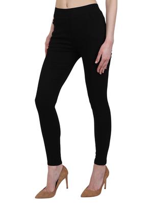 high waist solid jegging - 15341002 - Standard Image - 2