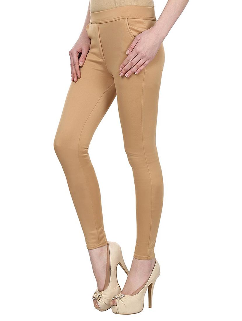 mid rise ankle length jeggings - 15341022 - Zoom Image - 2
