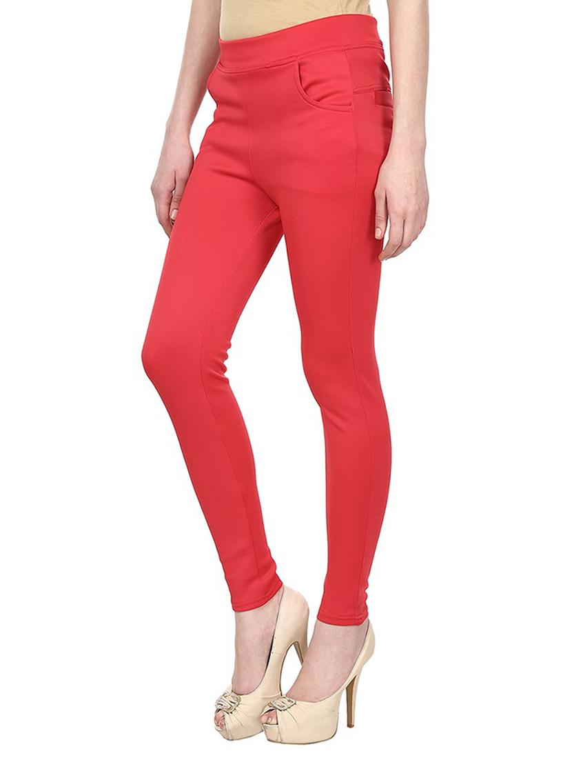 mid rise ankle length jeggings - 15341025 - Zoom Image - 2