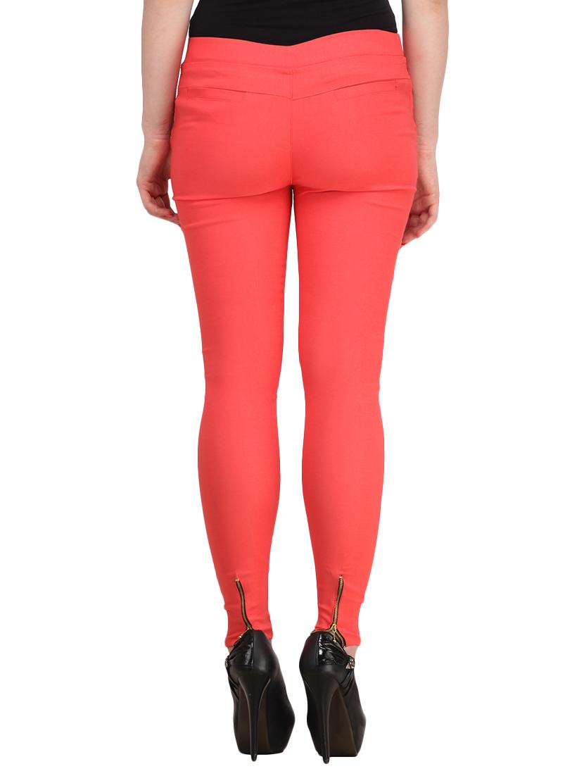 mid waist solid jegging - 15341033 - Zoom Image - 2