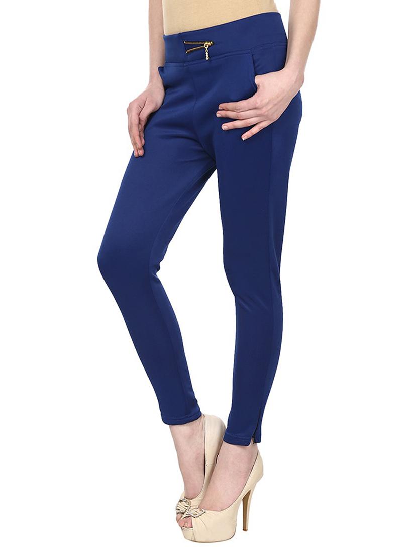 mid waist solid jegging - 15341036 - Zoom Image - 2