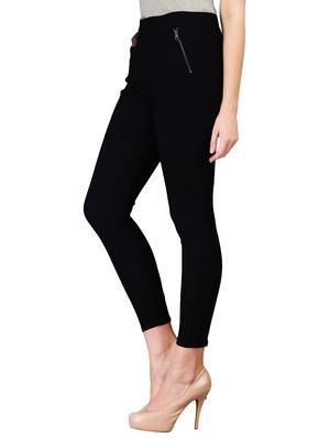 mid waist solid jegging - 15341040 - Standard Image - 2