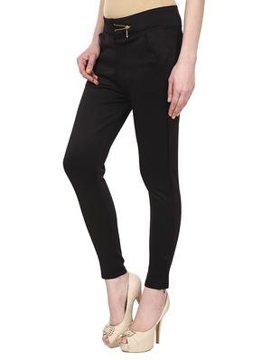 mid waist solid jegging - 15341042 - Standard Image - 2