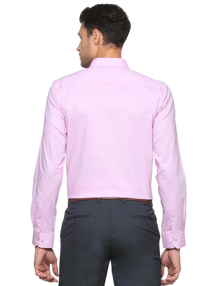 pink cotton formal shirt - 15341444 - Zoom Image - 2