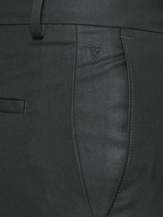 grey terry rayon flat front formal trouser - 15341525 - Zoom Image - 5