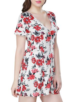 Floral button-down dress - 15341887 - Standard Image - 2