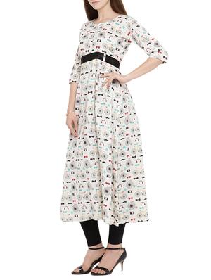flared quirky kurta - 15342492 - Standard Image - 2