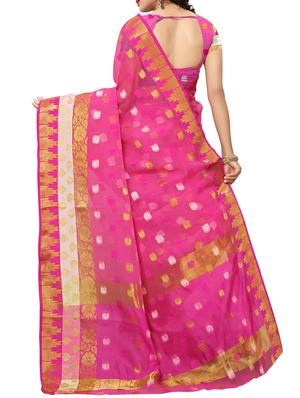 Temple kota doria saree with blouse - 15342658 - Standard Image - 2