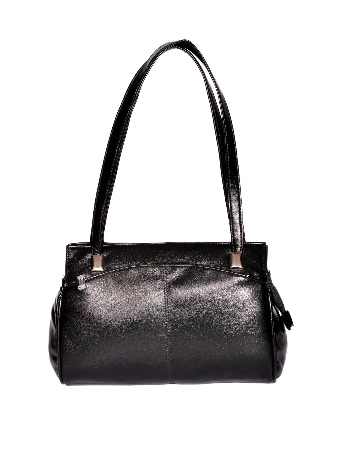black leatherette (pu) regular handbag - 15343448 - Zoom Image - 2