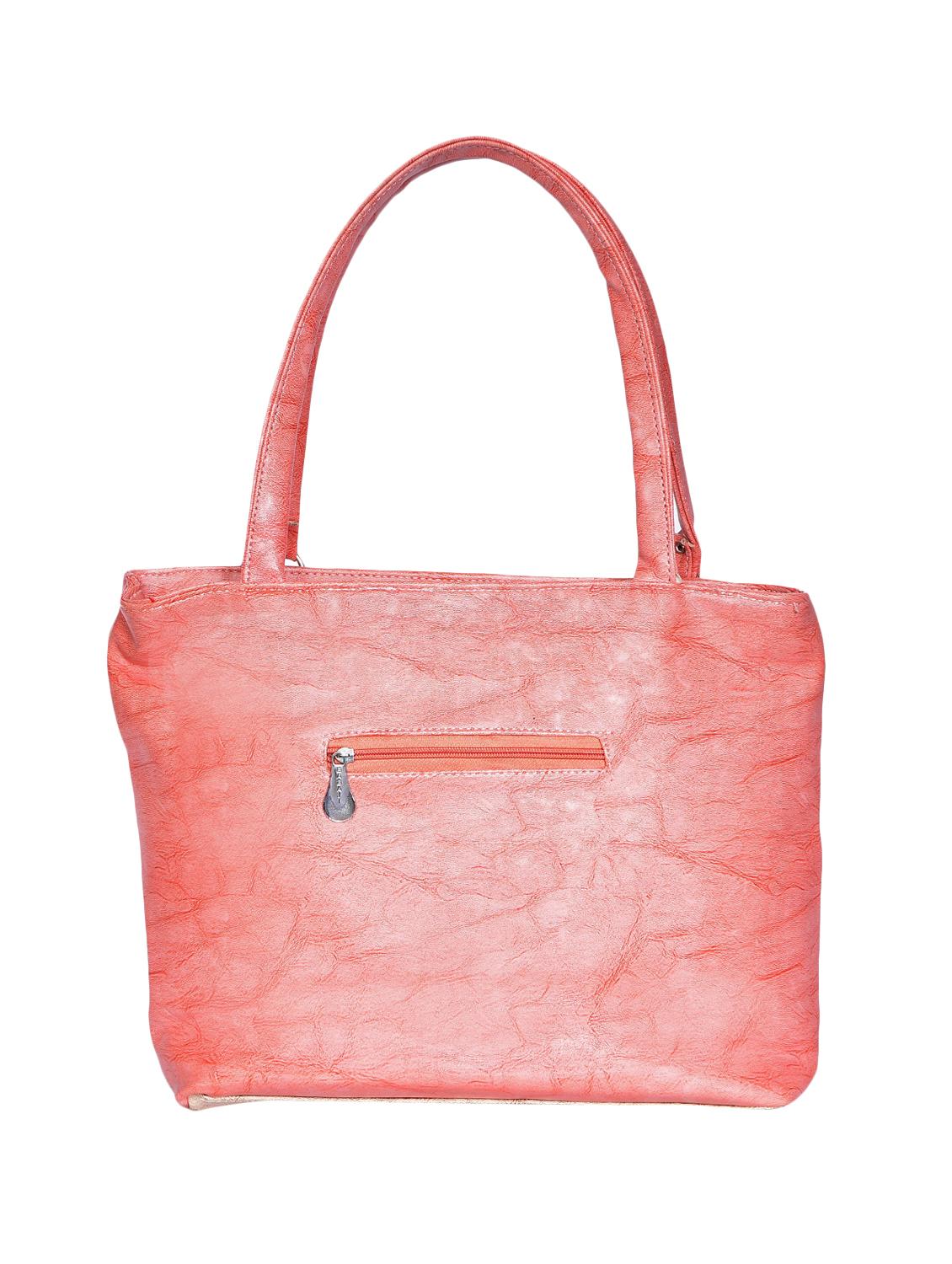 pink leatherette (pu) regular handbag - 15343450 - Zoom Image - 2
