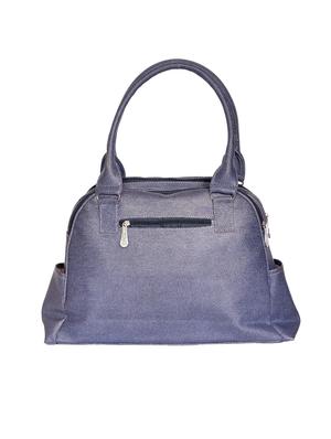 blue leatherette (pu) regular handbag - 15343457 - Standard Image - 2