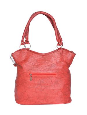 red leatherette (pu) regular handbag - 15343469 - Standard Image - 2