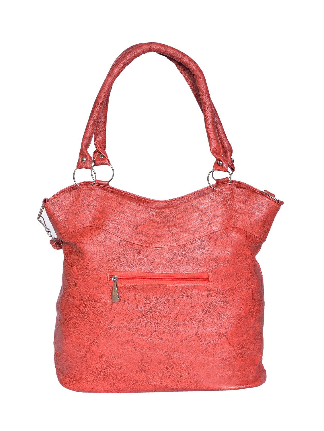 red leatherette (pu) regular handbag - 15343469 - Zoom Image - 2
