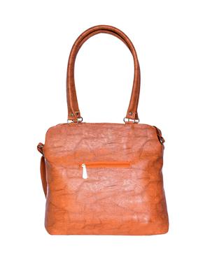 tan leatherette (pu) regular handbag - 15343491 - Standard Image - 2