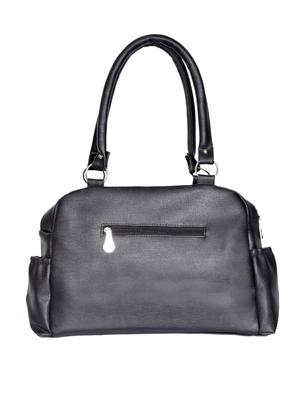 black leatherette (pu) regular handbag - 15343492 - Standard Image - 2