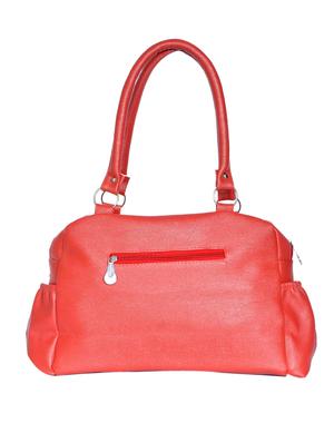 red leatherette (pu) regular handbag - 15343493 - Standard Image - 2