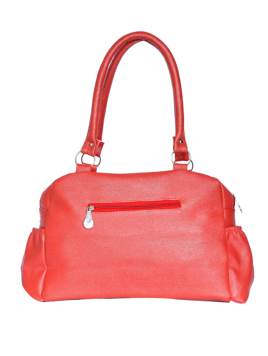 red leatherette (pu) regular handbag - 15343493 - Zoom Image - 2