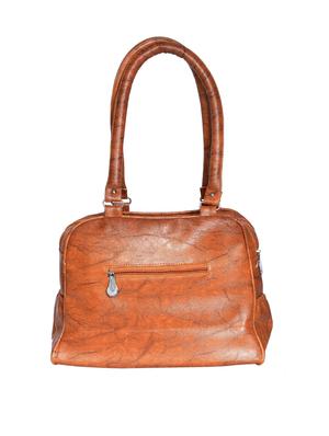 tan leatherette (pu) regular handbag - 15343520 - Standard Image - 2