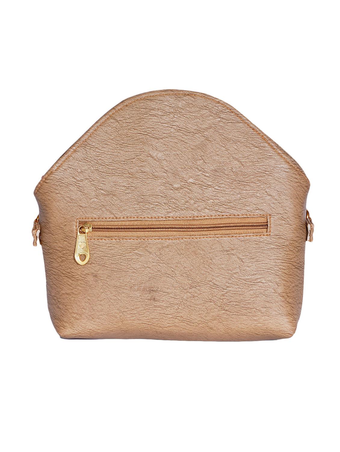 brwon leatherette (pu) regular sling bag - 15343601 - Zoom Image - 2