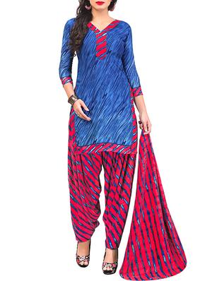multi colored unstitched combo suit - 15344643 - Standard Image - 2