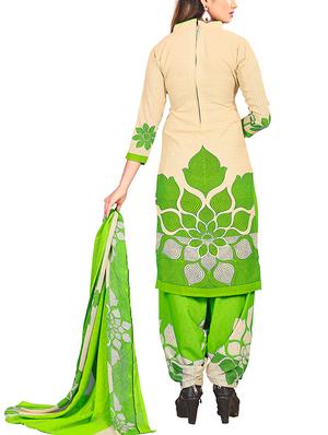multi colored unstitched combo suit - 15344647 - Standard Image - 5