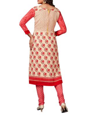 multi colored unstitched combo suit - 15344663 - Standard Image - 5