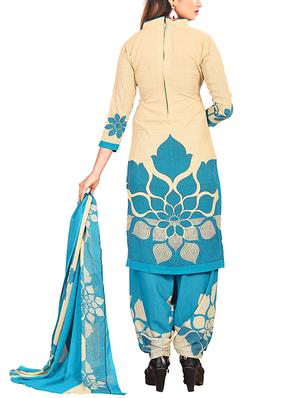 multi colored unstitched combo suit - 15344676 - Standard Image - 5