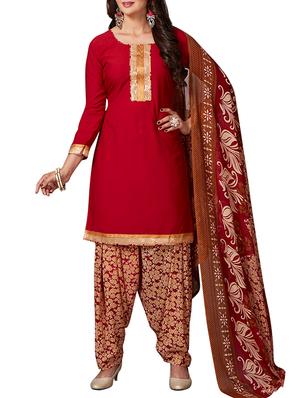 multi colored unstitched combo suit - 15344679 - Standard Image - 2