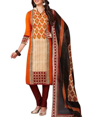 multi colored unstitched combo suit - 15344794 - Standard Image - 2